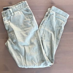 J Crew Vintage straight pant in stretch chino